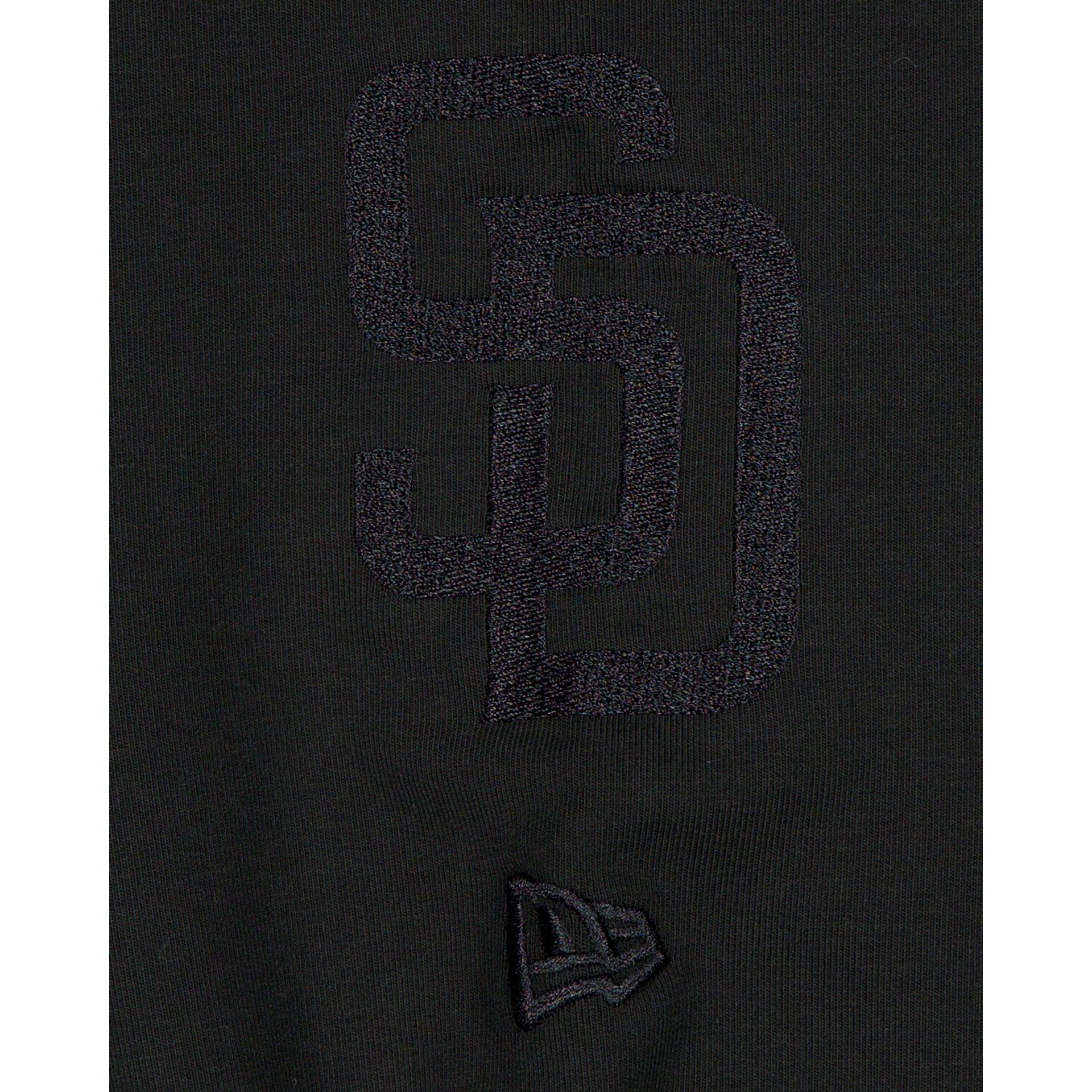 Houston Astros Black on Black Logo Select Hoodie Male Product Image