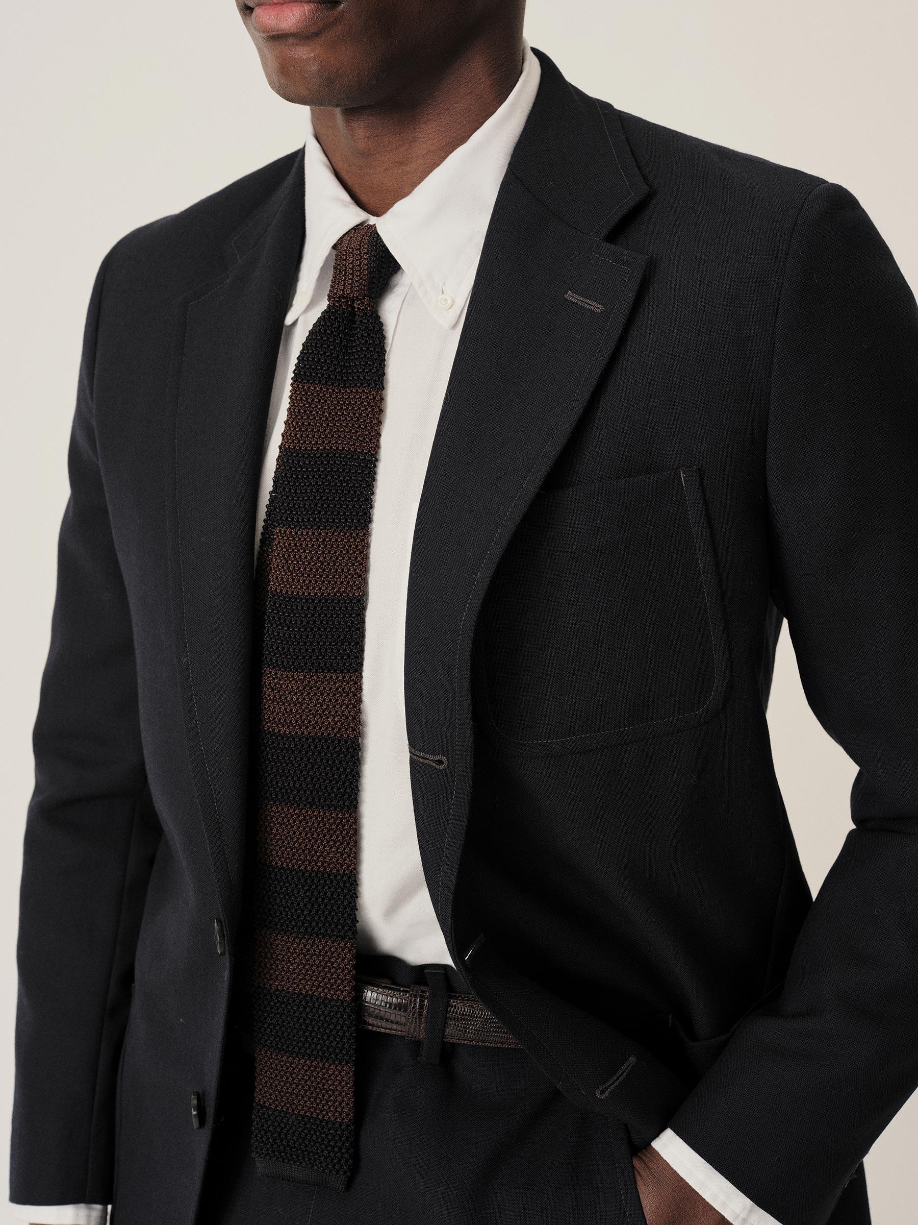 Dress Navy Angelino Wool Graduate Jacket Product Image