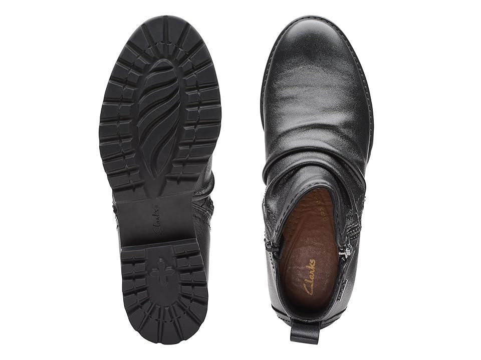 Clarks Aspra Walk Waterproof Leather) Women's Boots Product Image