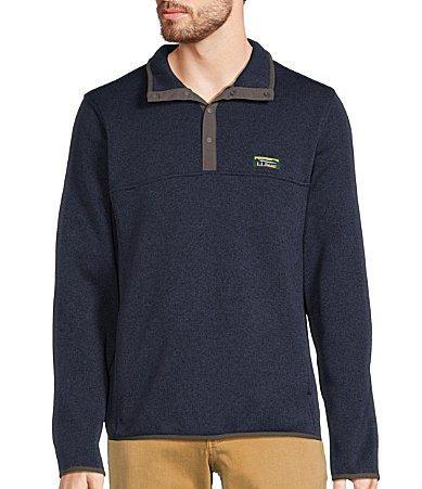 L.L.Bean Sweater Fleece Pullover (Bright ) Men's Clothing Product Image