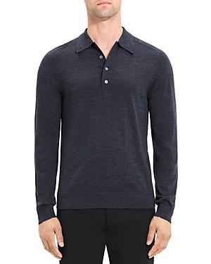 Mens Wool Polo Sweater Product Image