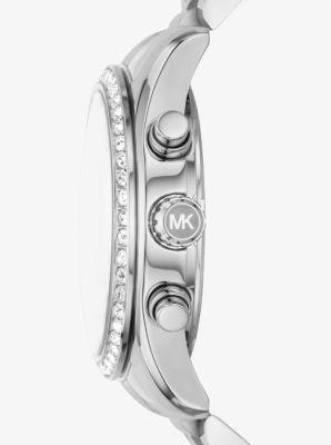 Oversized Slim Everest Gunmetal Mesh Watch Product Image