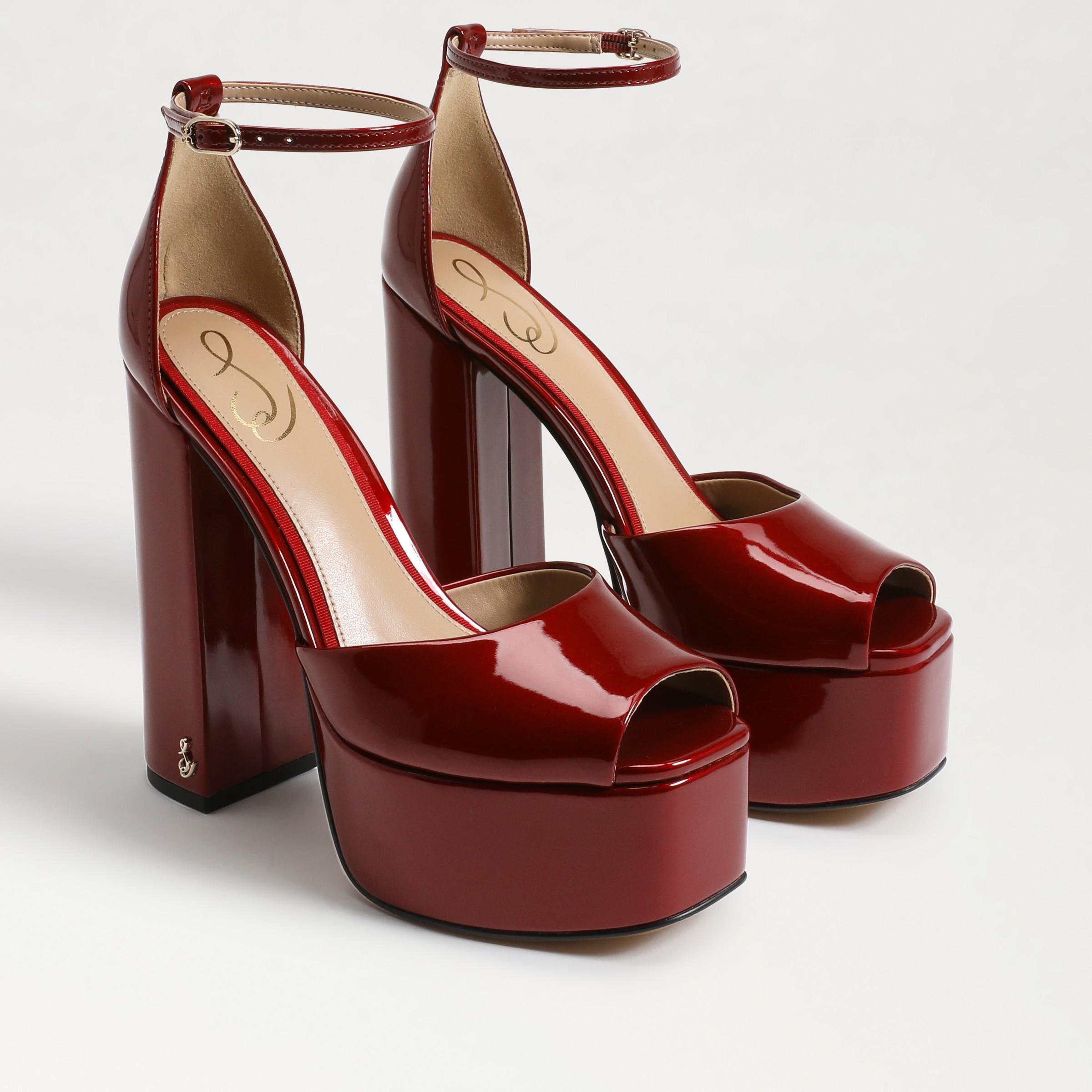 Sam Edelman Womens Kori Flora High Heel Platform Sandals Product Image