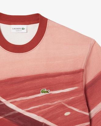 Men's Classic Fit Tennis Print T-Shirt Product Image