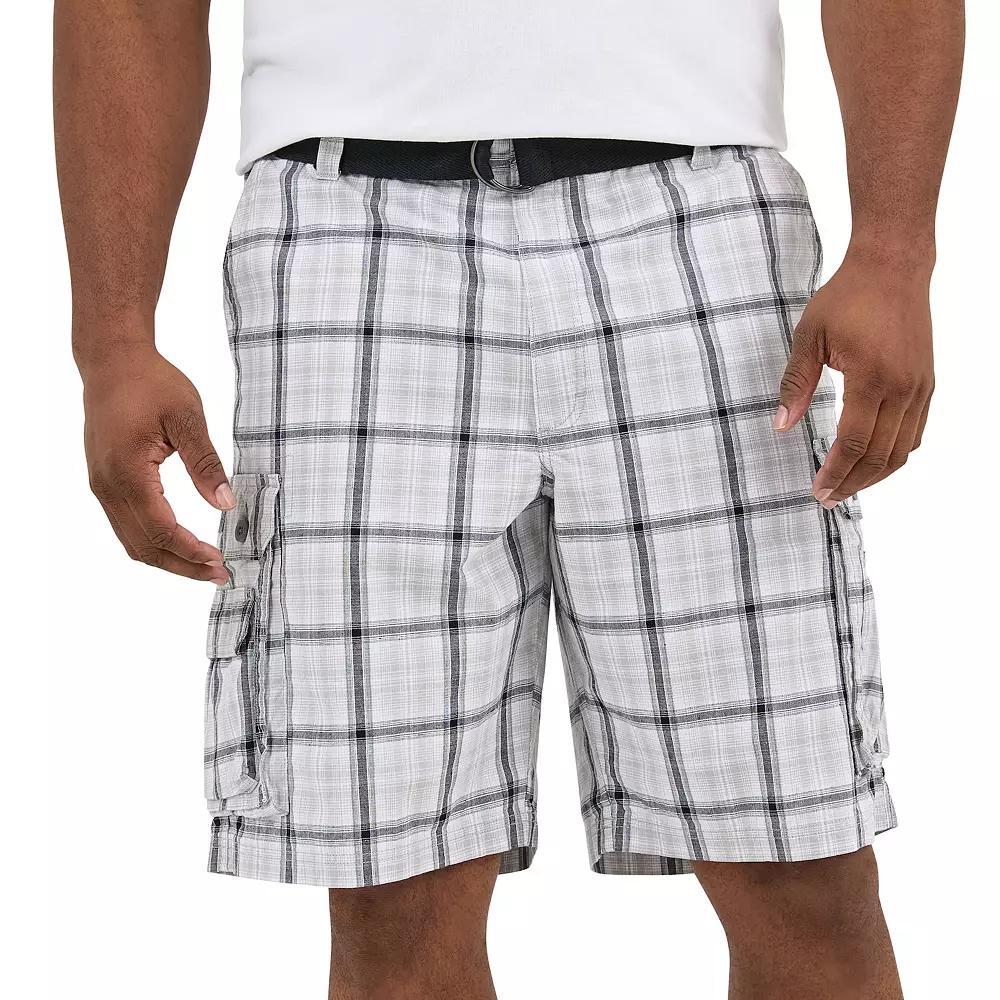 Big & Tall Lee® Wyoming Shorts, Men's, Size: 54, Gray Plaid Product Image