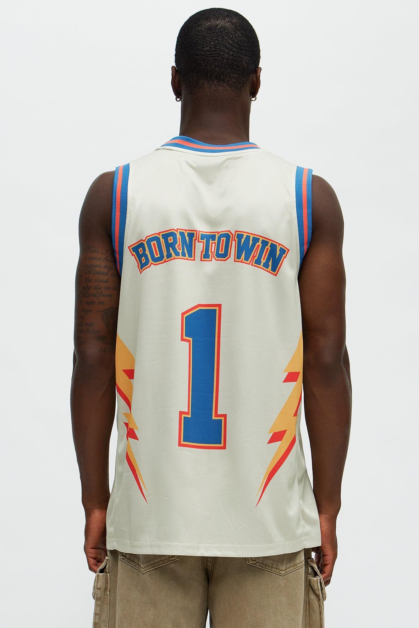 Basketball Jersey Hustlers Tank Top - White/combo Product Image