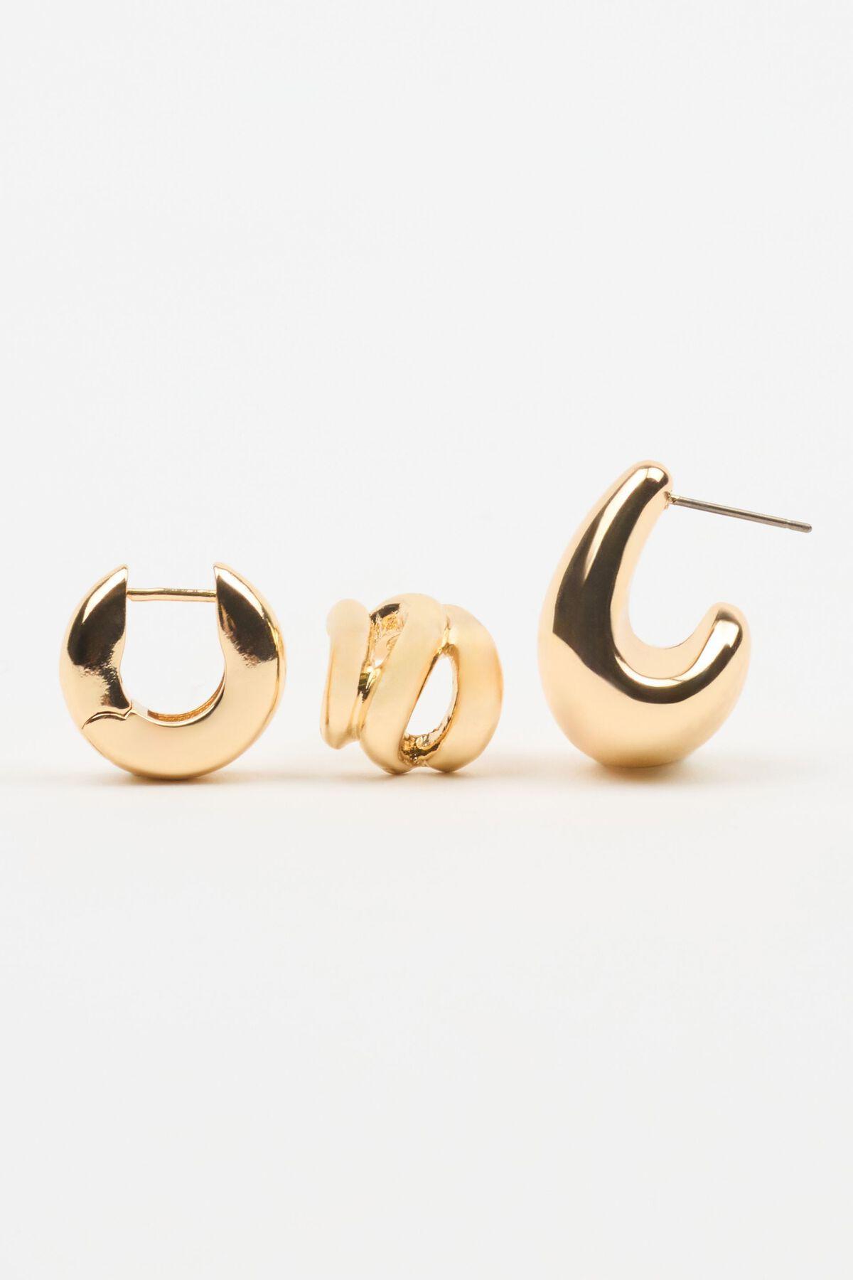 3 Pack Abstract  Earrings Product Image