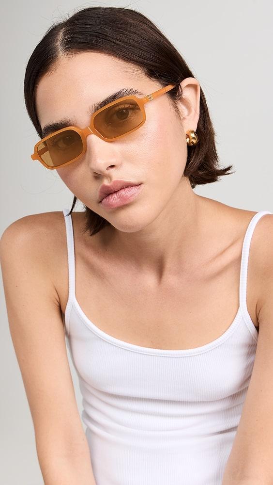 Miu Miu MU 11ZS  Rectangular Sunglasses | Shopbop Product Image