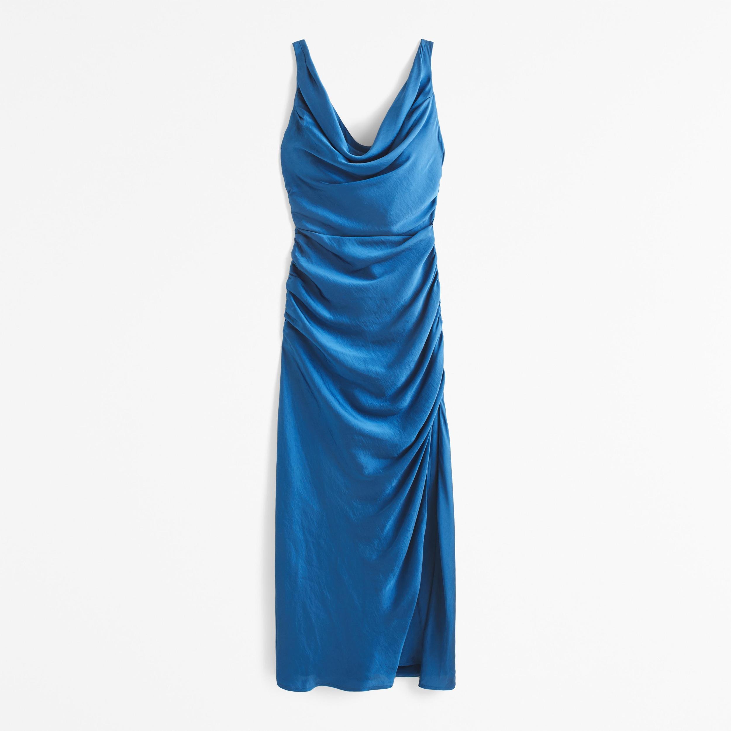 Cowl Draped Maxi Dress Product Image
