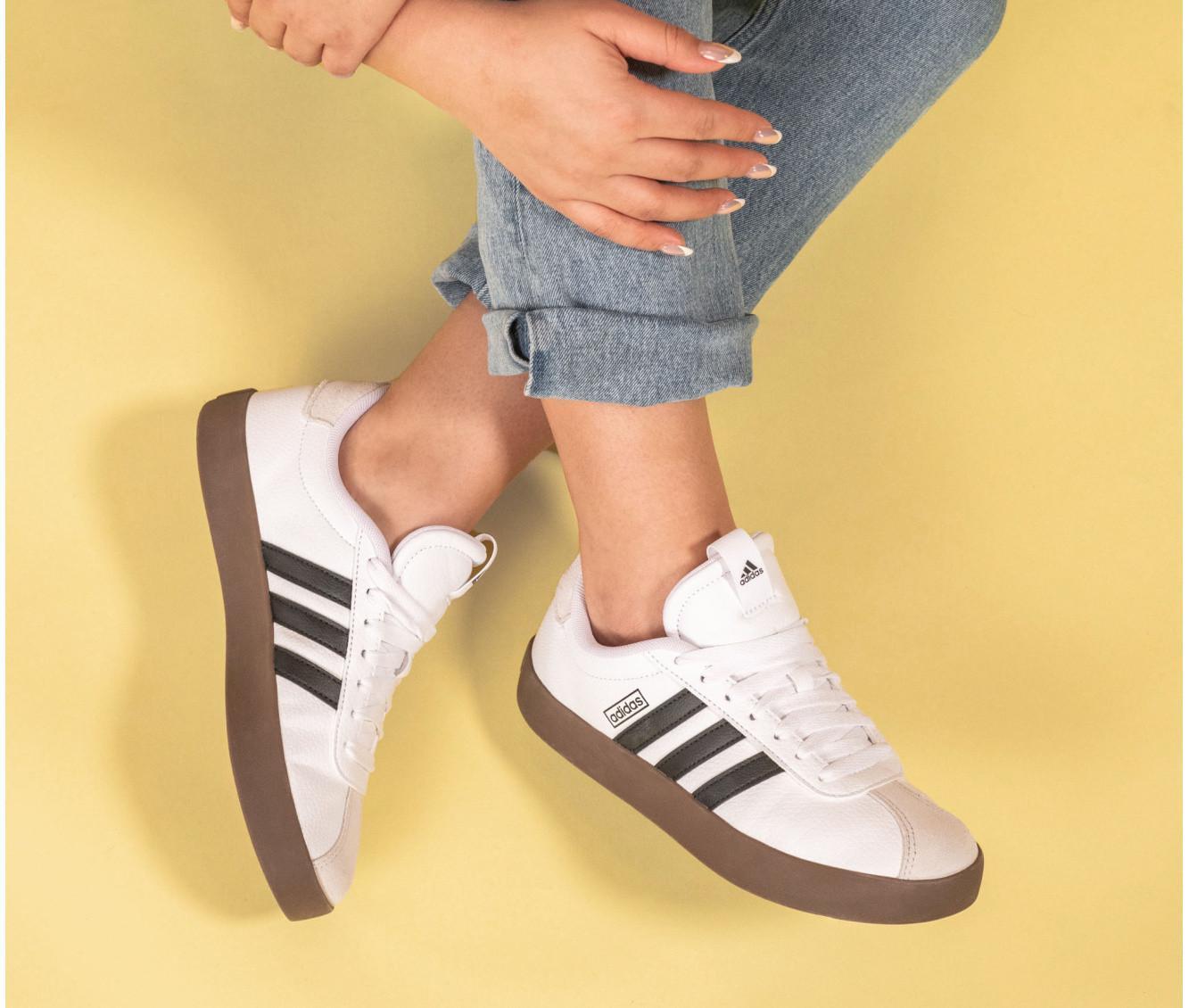 Women's Adidas VL Court 3.0 Sneakers Product Image