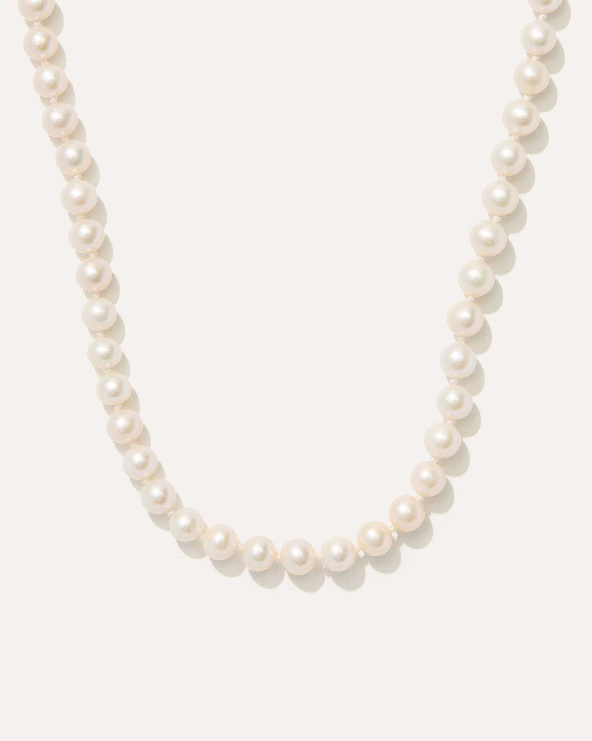 14K Gold Freshwater Cultured Pearl Strand Necklace Product Image