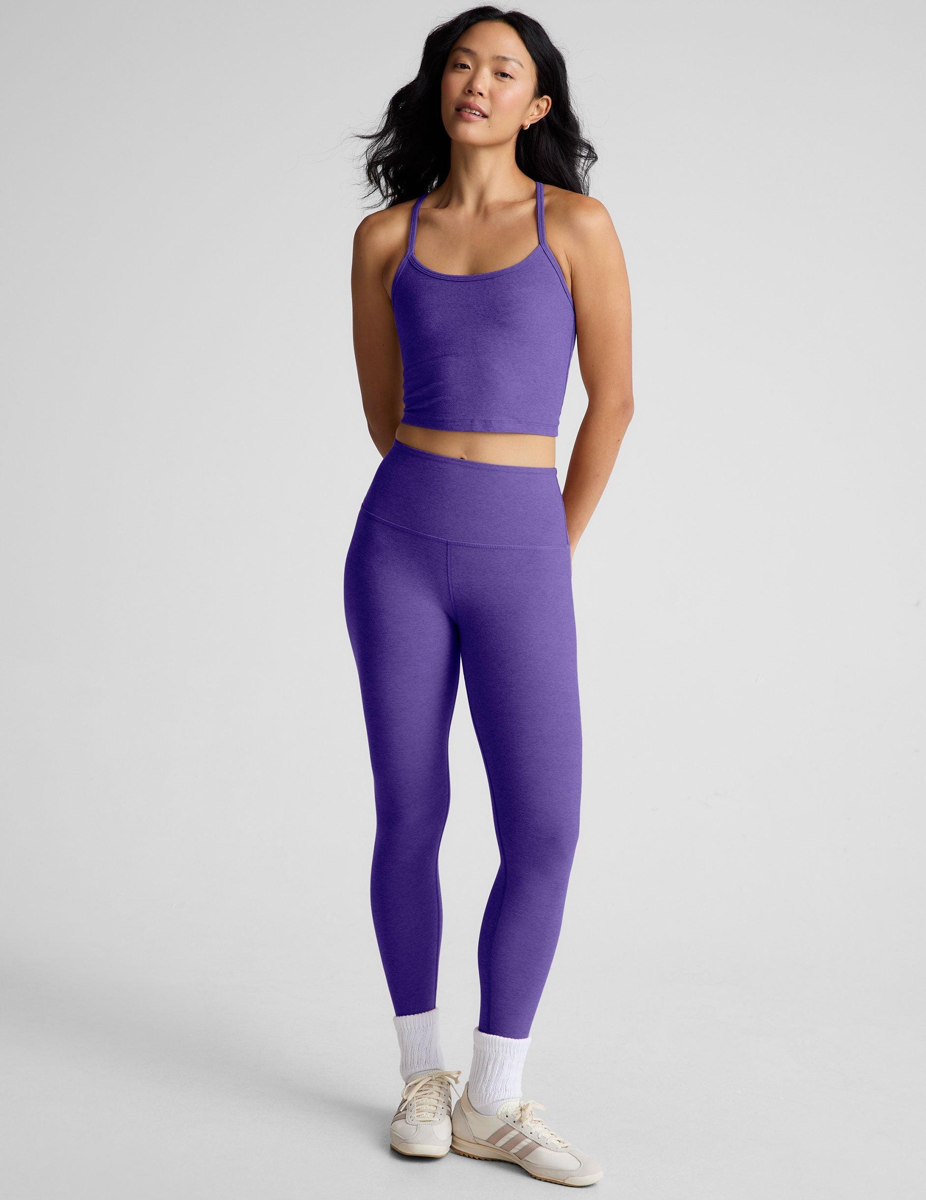 Spacedye Slim Racerback Cropped Tank Product Image