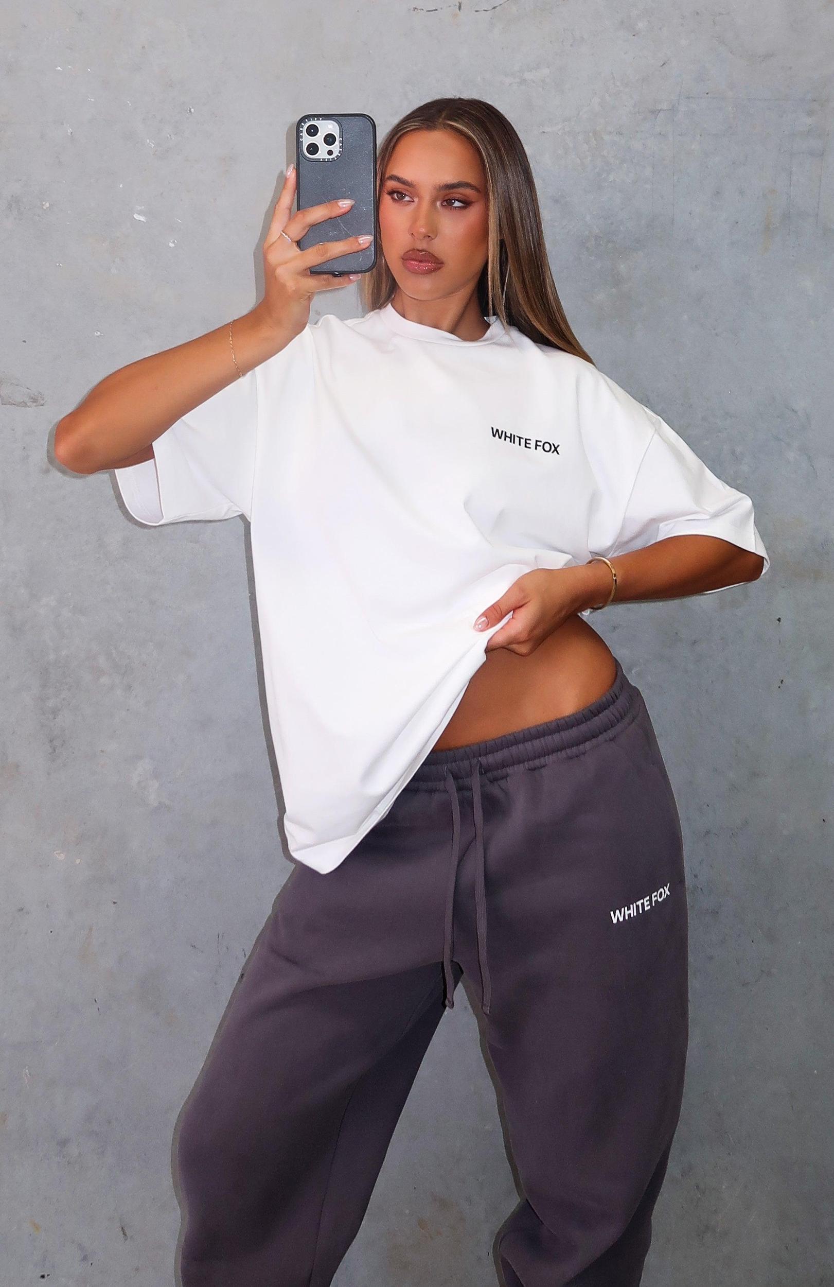 Core Classic Oversized Tee White Product Image