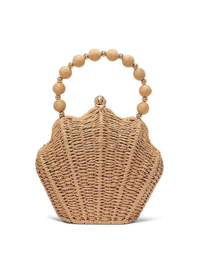 Shell Straw Crossbody Bag Product Image