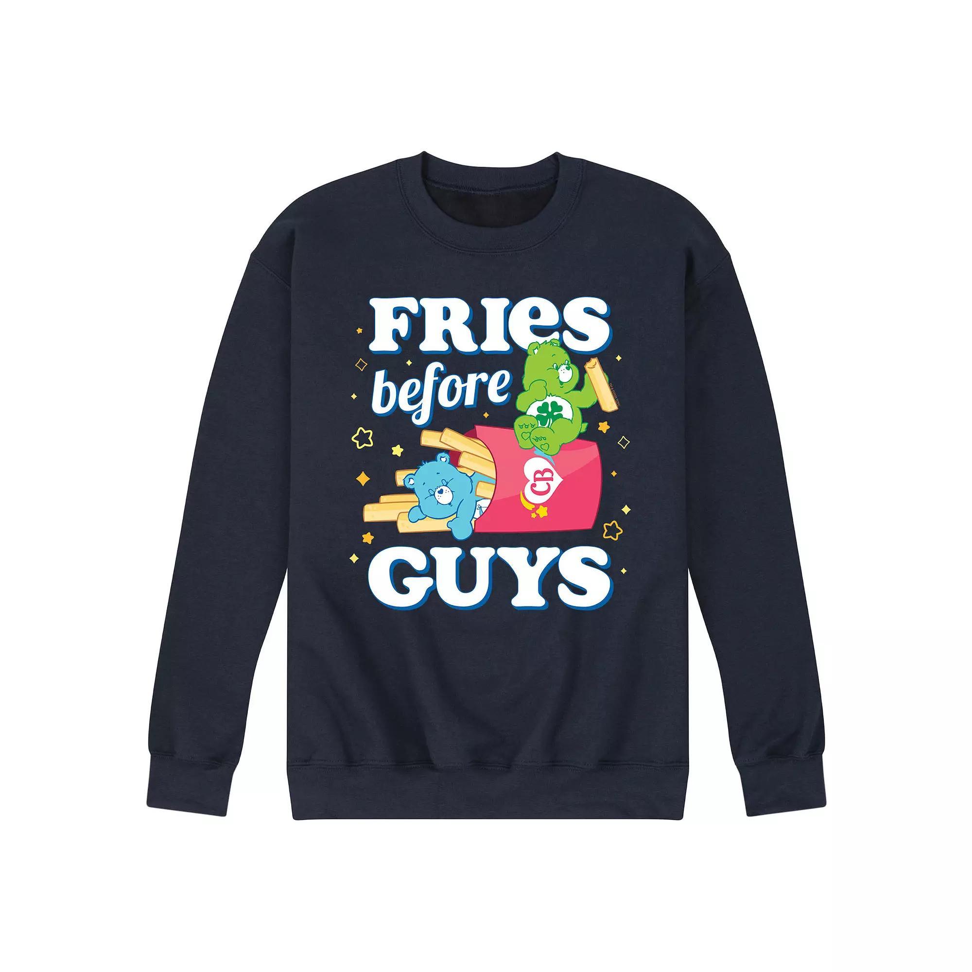 Mens Care Bears Fries Before Guys Fleece Sweatshirt Product Image