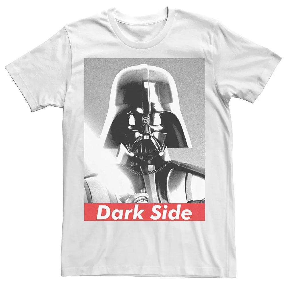 Men's Star Wars Darth Vader Side With The Dark Side Tee, Size: XXL, White Product Image