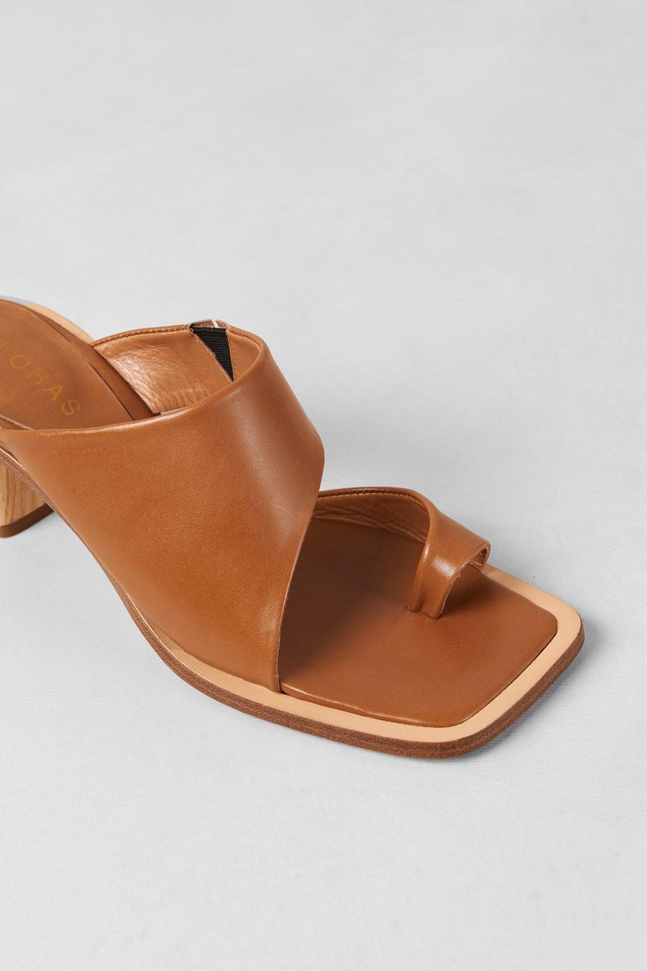Alohas Josie Leather Sandal - Tan Product Image