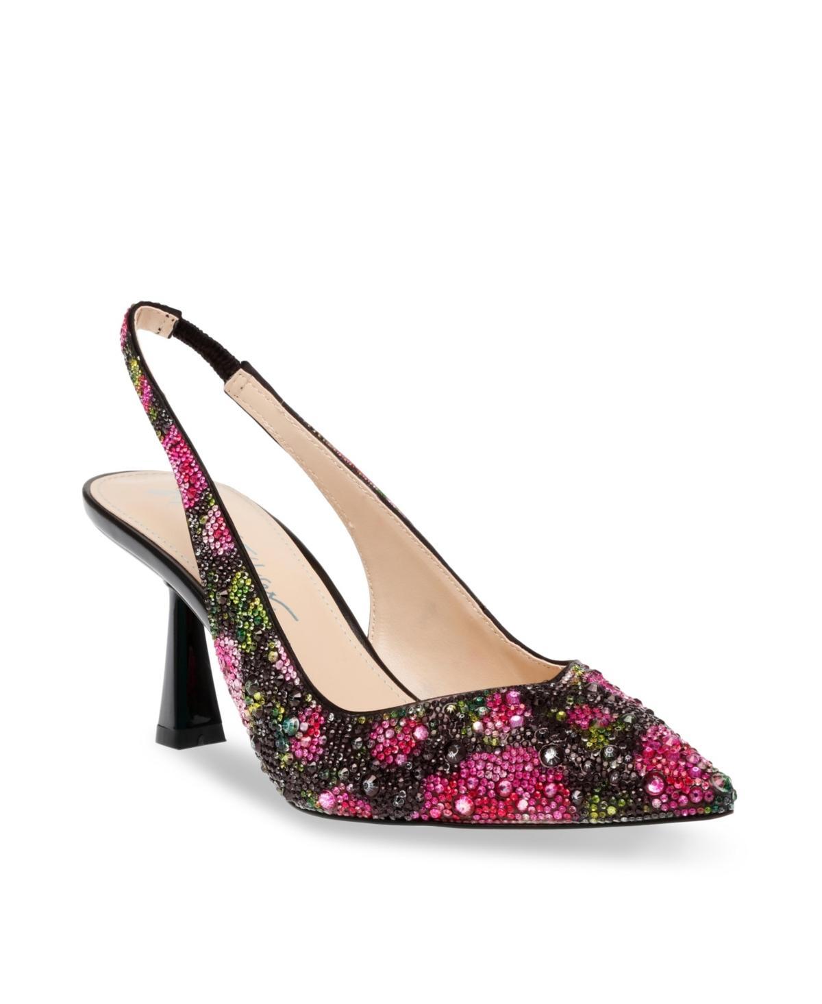 Blue by Betsey Johnson Clark Rhinestone Slingback Pumps Product Image