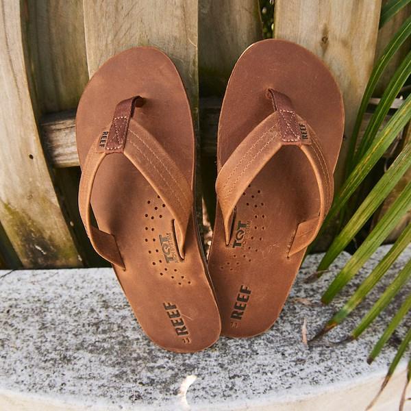 Mens Reef Draftsmen Sandal - Bronze Product Image