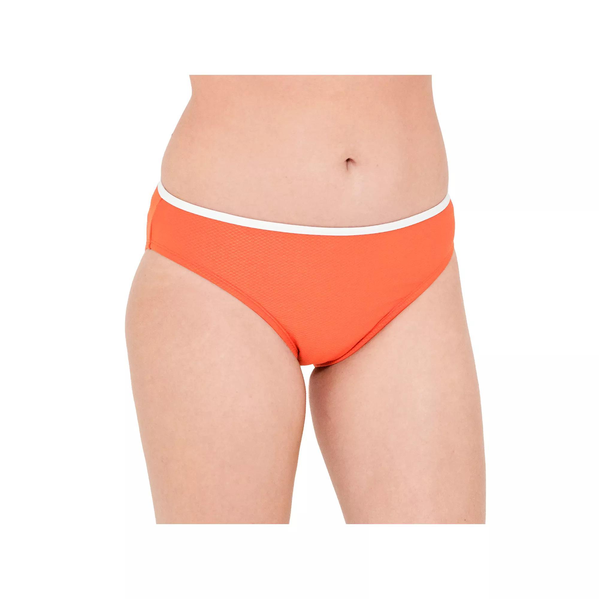 Women's Freshwater Hipster Swim Bottoms, Size: XL, All Day Picque White Product Image