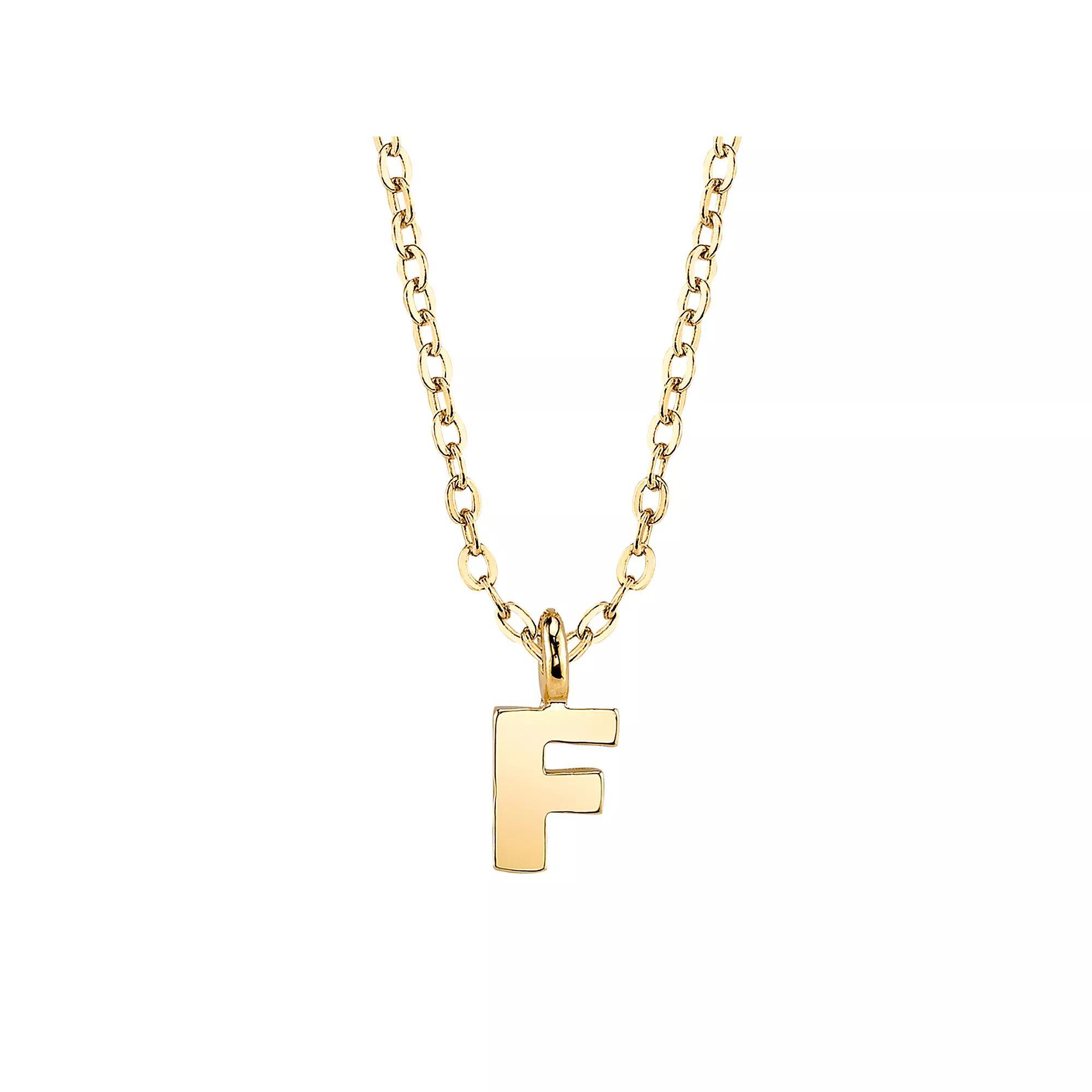1928 Initial Pendant Necklace, Womens Product Image