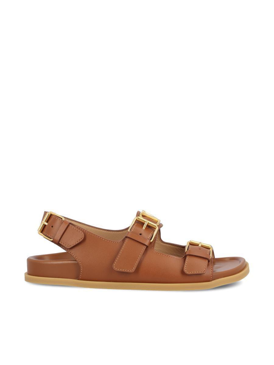 VALENTINO GARAVANI Sandals In Brown Product Image