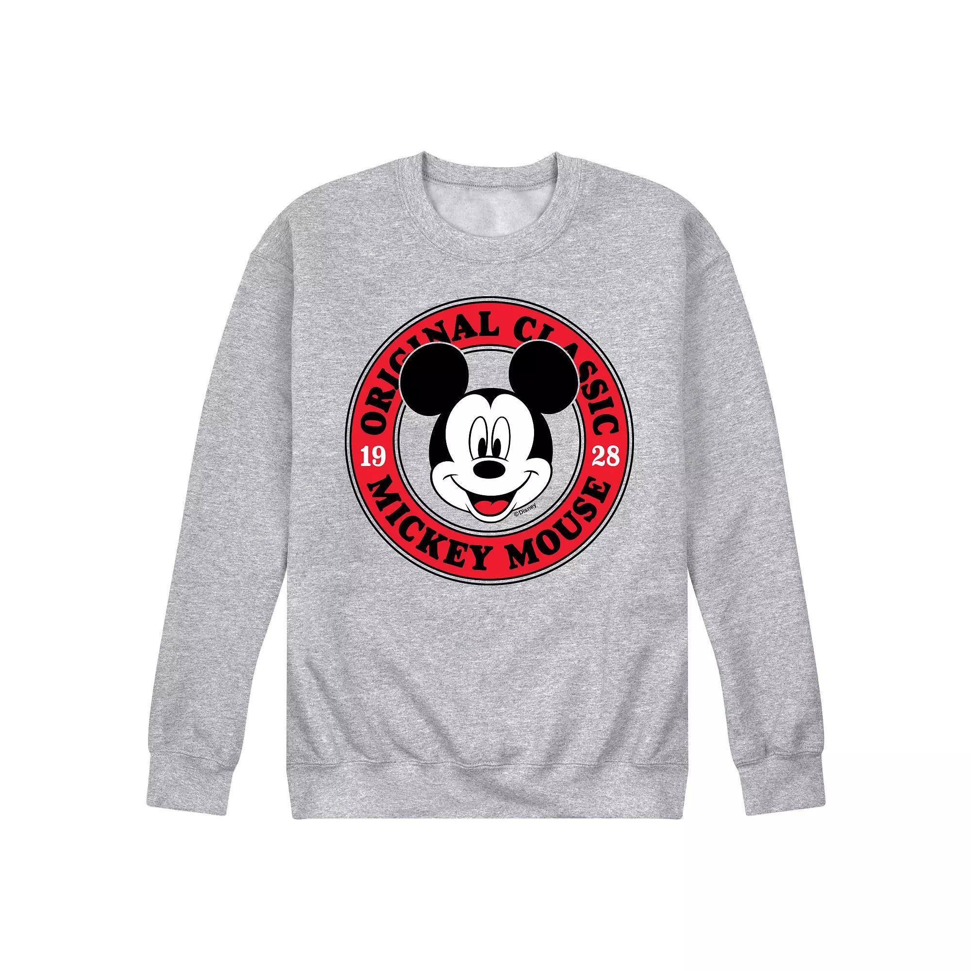 Disneys Mickey Mouse Mens Original Fleece Sweatshirt Product Image