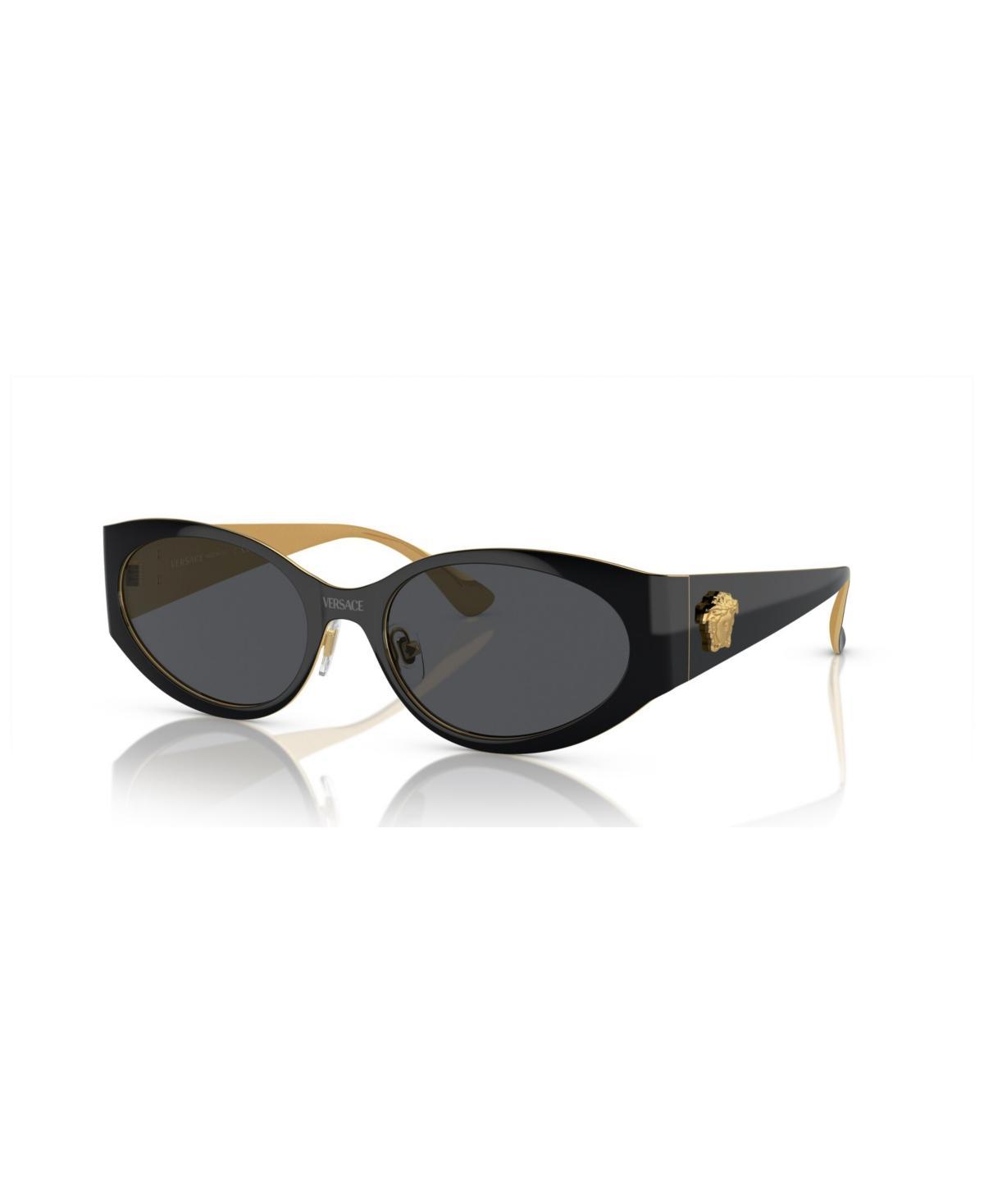 Versace Womens Ve2263 56mm Oval Sunglasses Product Image