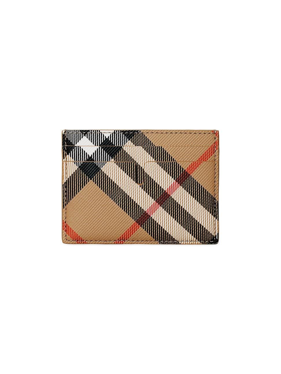 Mens Sandon Check Card Case Product Image
