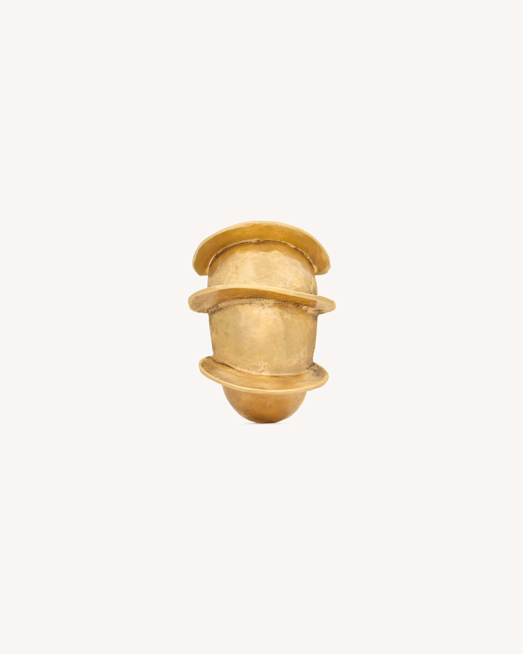 CASSANDRE caterpillar cuff in metal Product Image