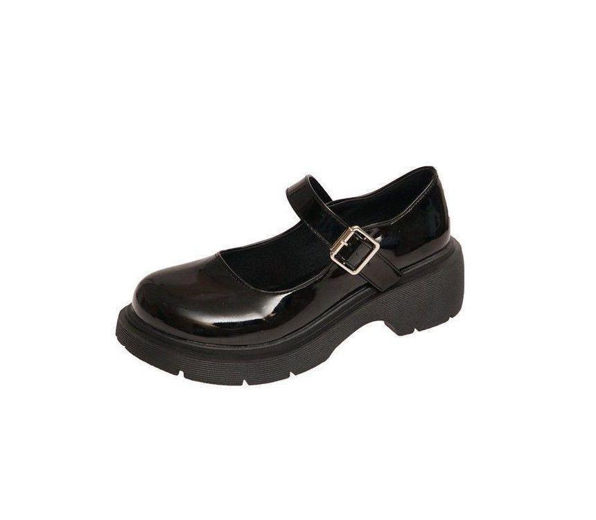 Patent Platform Mary Jane Shoes Product Image