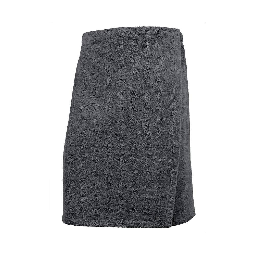Linum Home Textiles Turkish Cotton Personalized Men's Terry Body Wrap, F Product Image