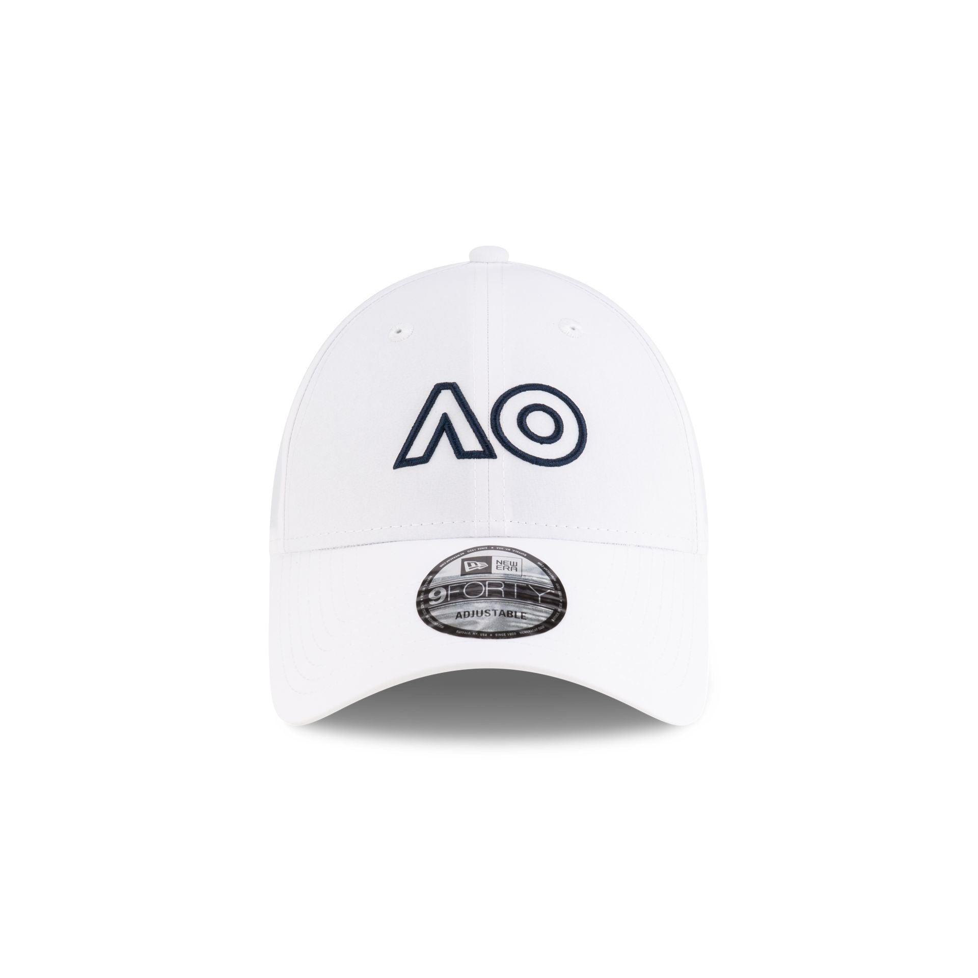 2025 Australian Open Core Outline White 9FORTY Adjustable Hat Male Product Image