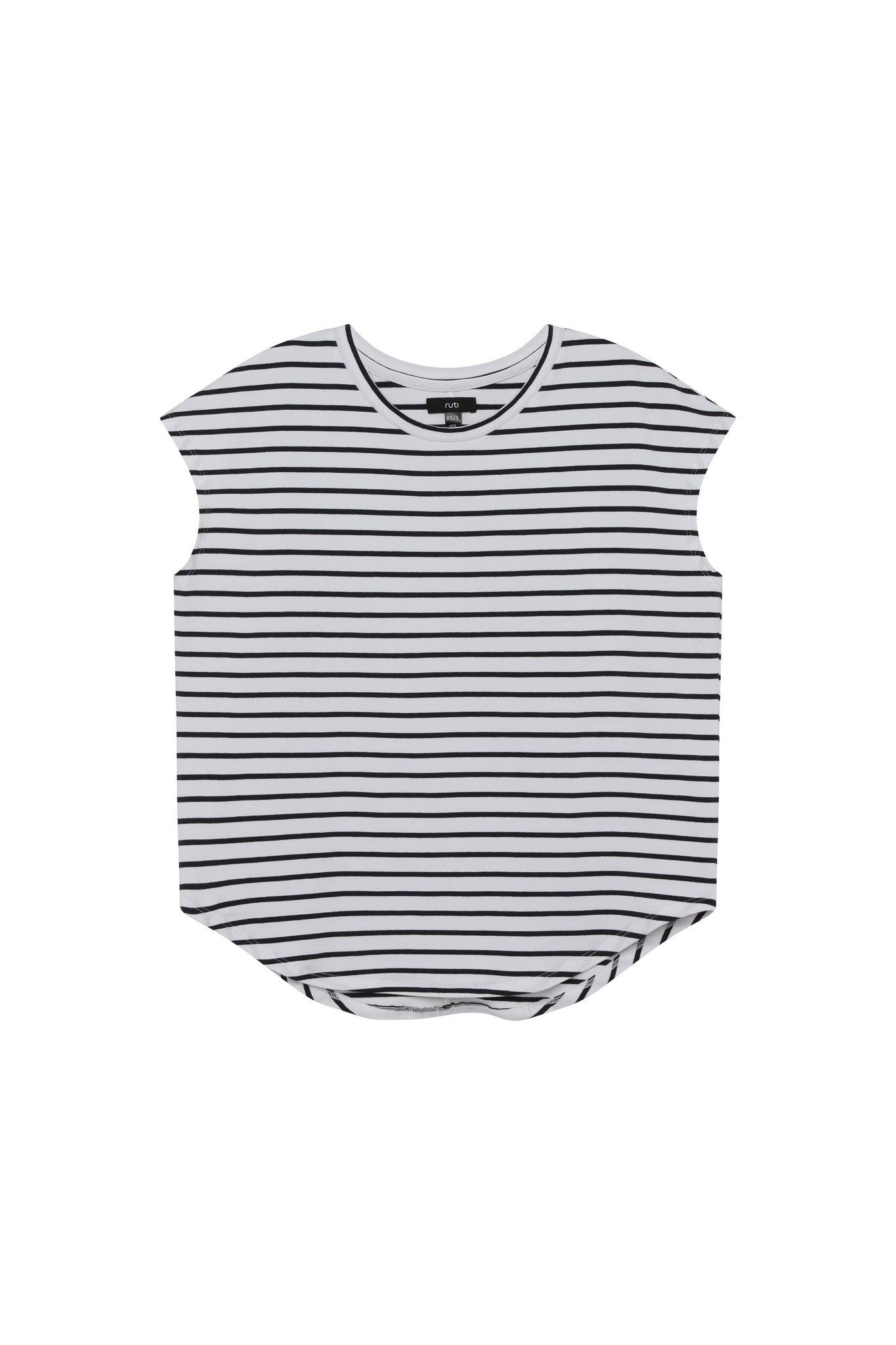Striped Tuck-In Tee Product Image