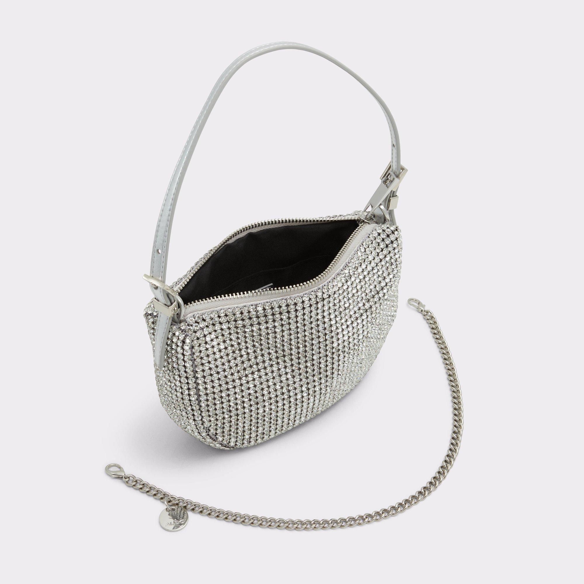 ALDO Mistera - Women's Shoulder Bag Handbag - Silver Product Image