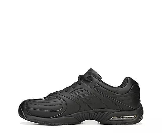 Dr. Scholl's Cambridge II Slip-Resistant Work Shoe, Men's, Size: 8.5, Black Product Image