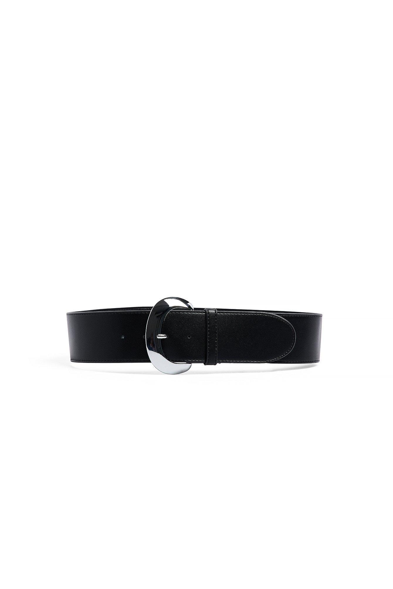 Big Rounded Buckle Belt Product Image