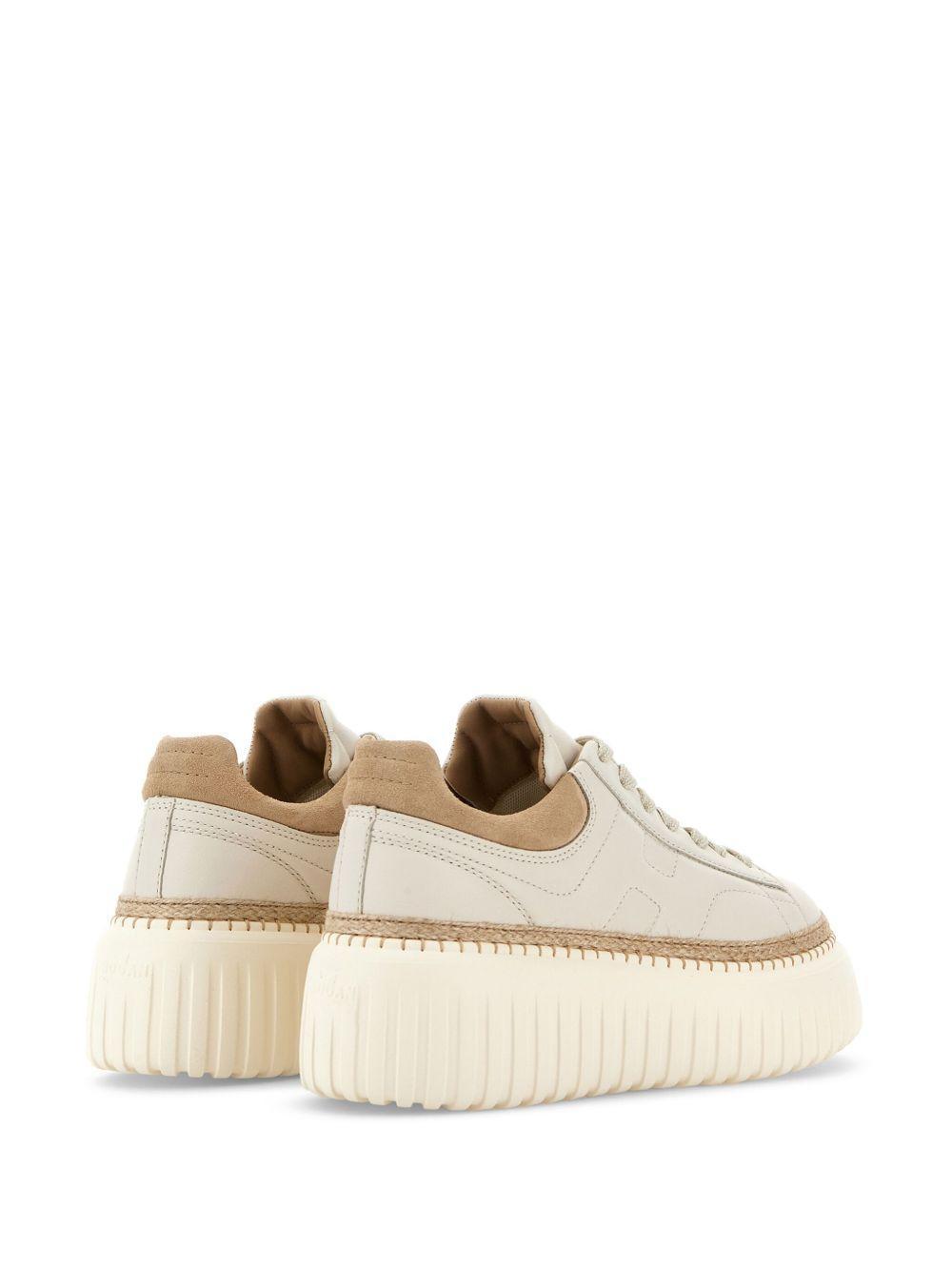 H-Stripes leather sneakers Product Image