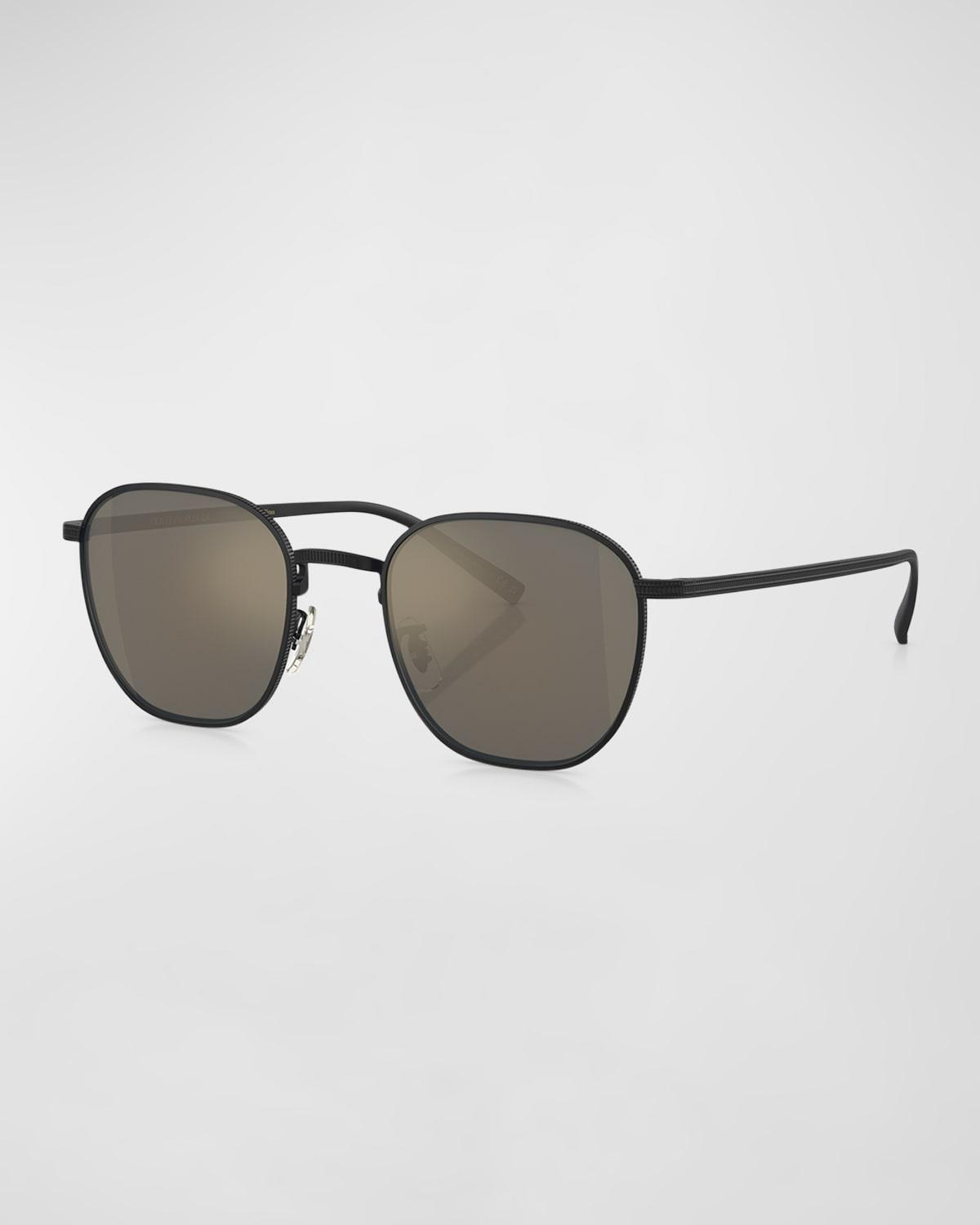 Filigree Titanium Square Sunglasses Product Image