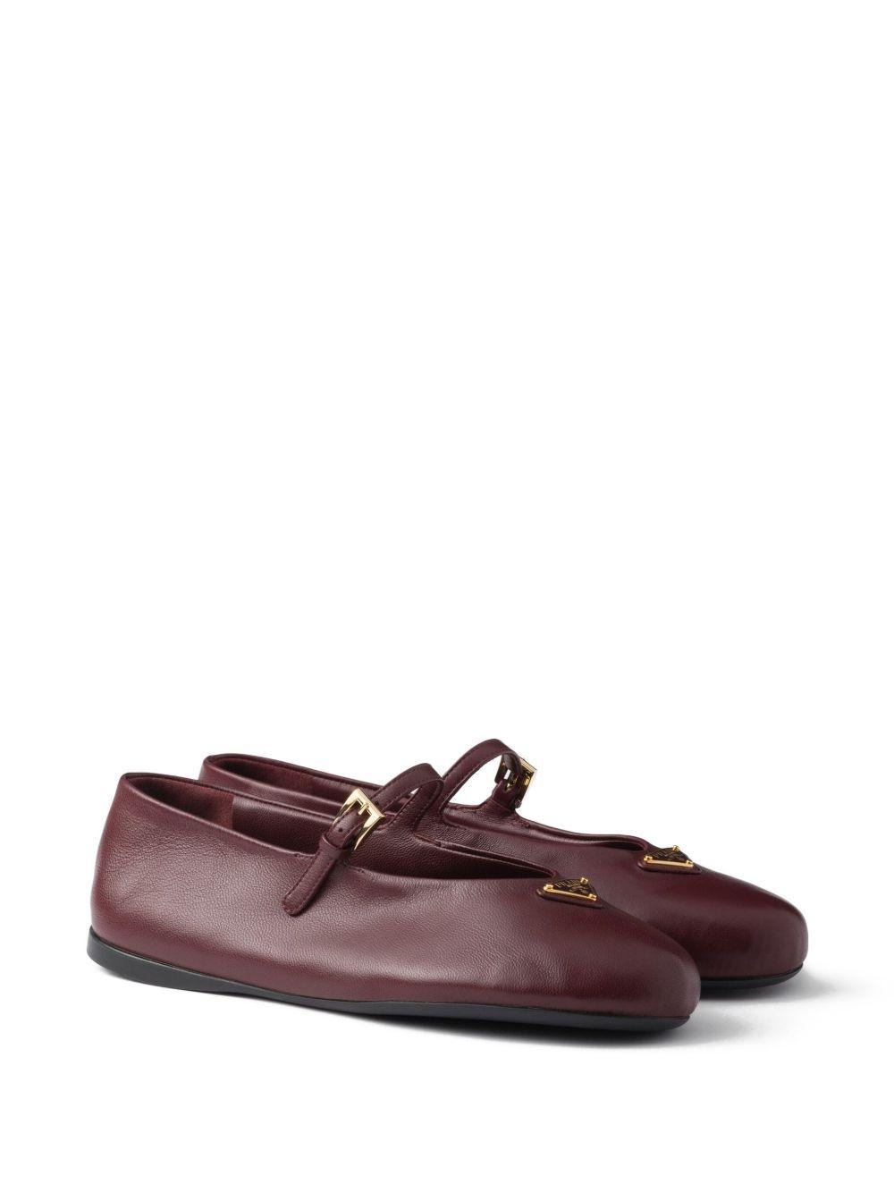 leather ballet flats Product Image