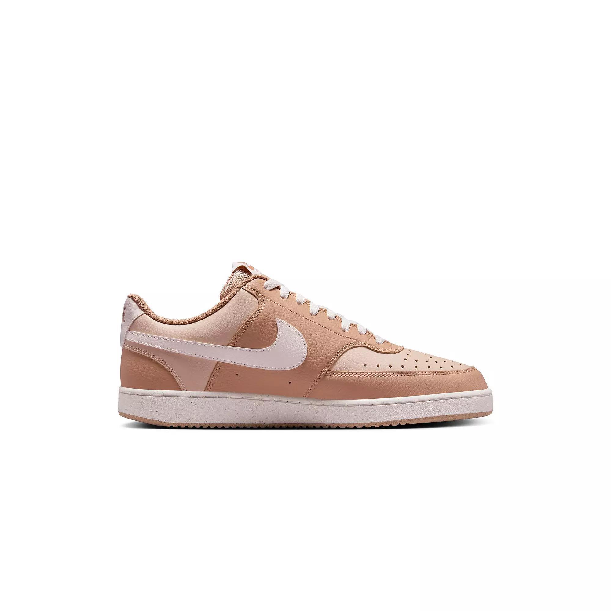 Men's Nike Court Vision Low Sneakers, Size: 7, Sanddrift Blue Hemp Product Image