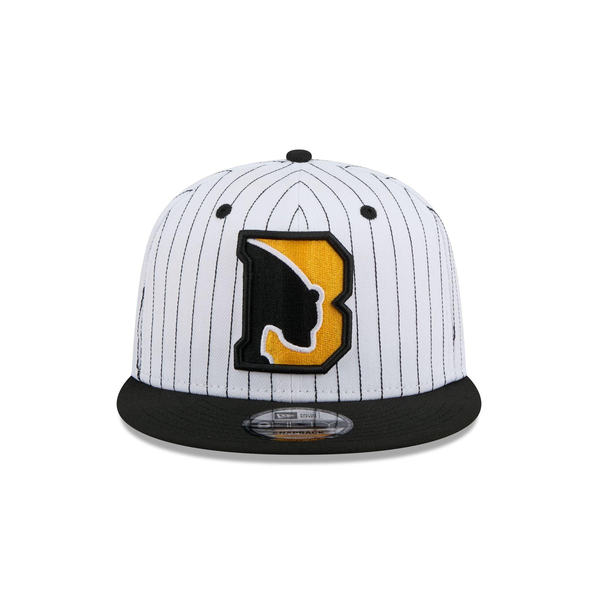 Boston Bruins Deceptor Pinstripe 9FIFTY Snapback Hat Male Product Image