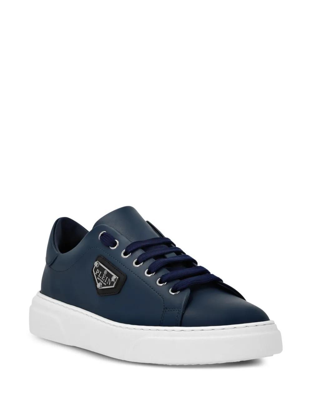 Lo-Top calf leather trainers Product Image