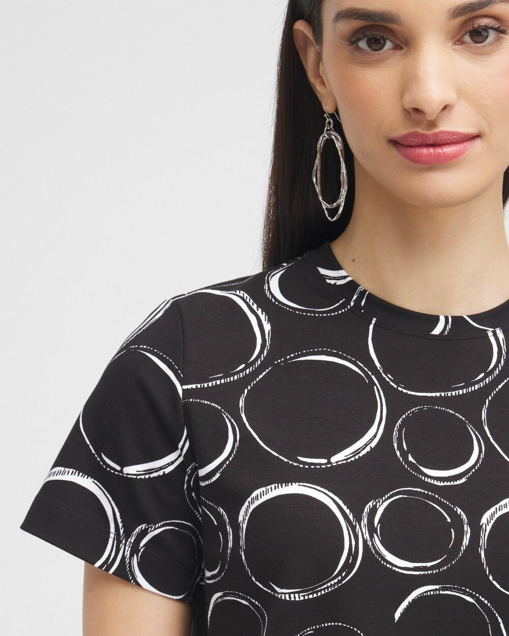 Black Label™ Bubbles Cotton Stretch Tee Product Image