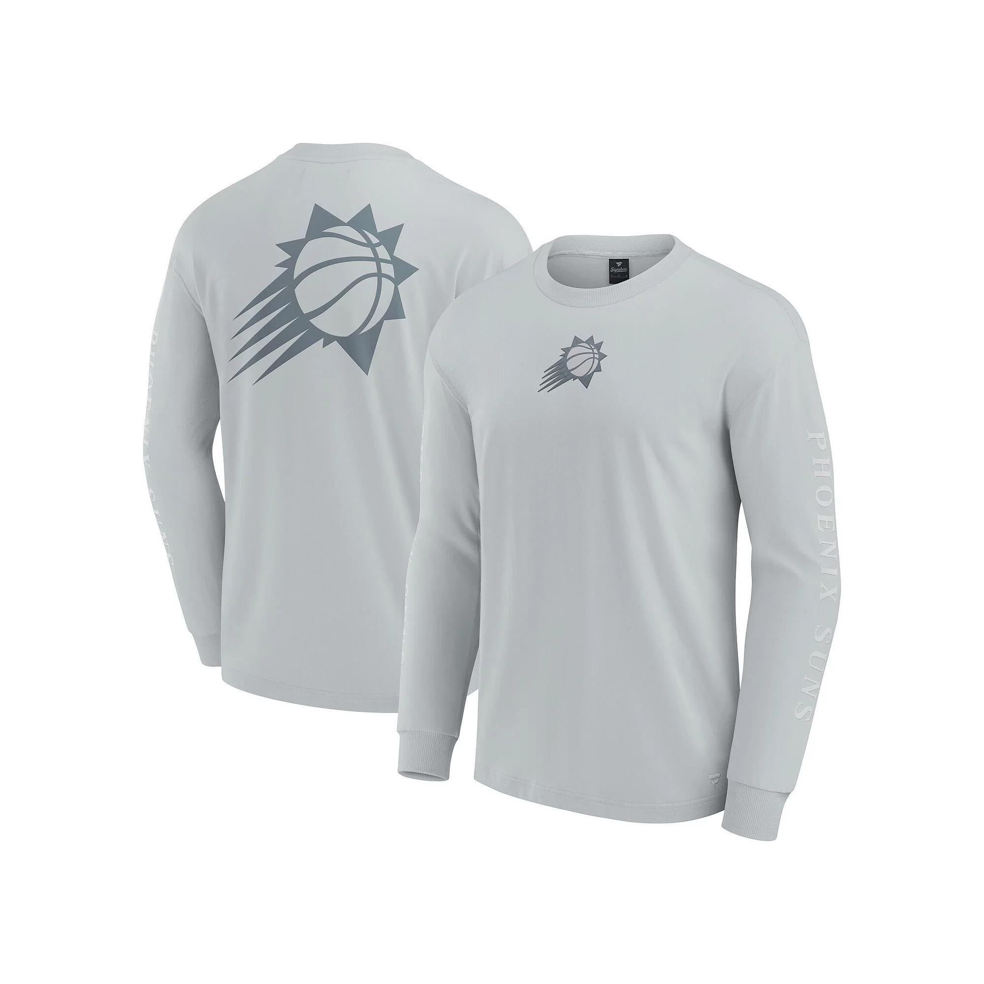 Men's Fanatics Gray Phoenix Suns Elements Strive Long Sleeve T-Shirt, Size: XL, Phx Grey Product Image