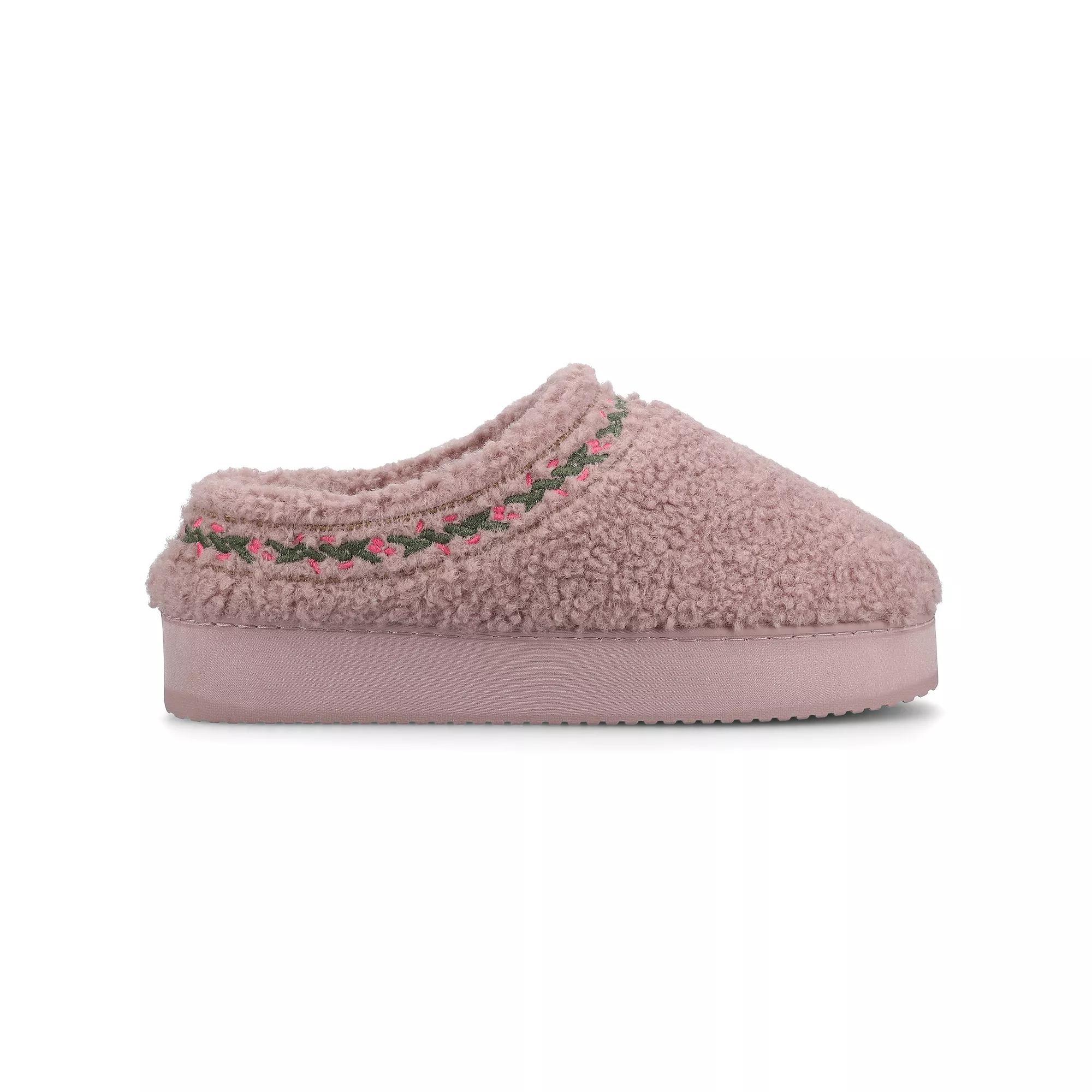 Journee Pallmer Womens Cushioned Clog Sippers Product Image