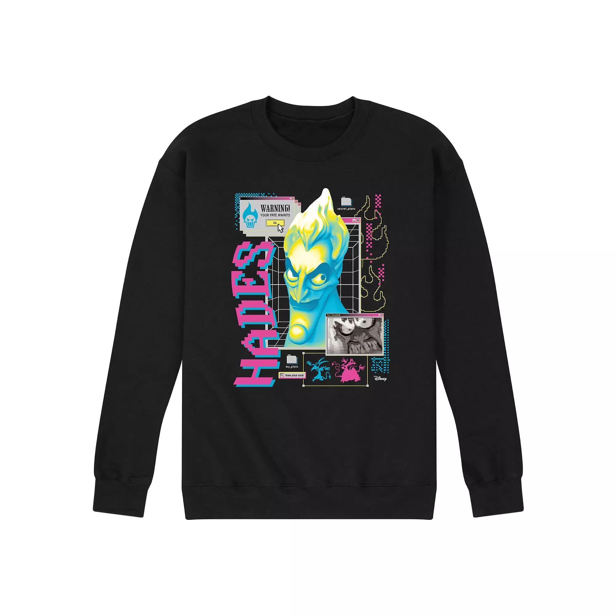Disney Villains Hercules Hades Mens Vapor Fleece Sweatshirt Product Image