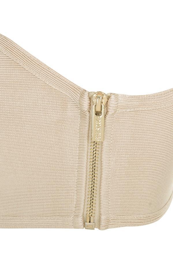 Naked Beige Bandage Strapless Bra Product Image