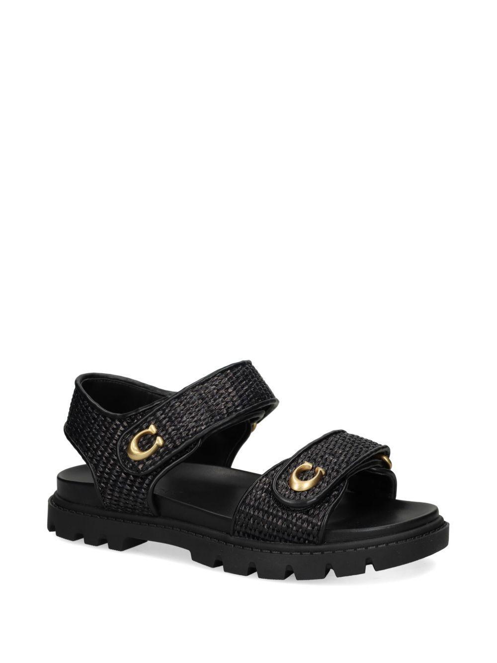 Brynn textured-strap sandals Product Image