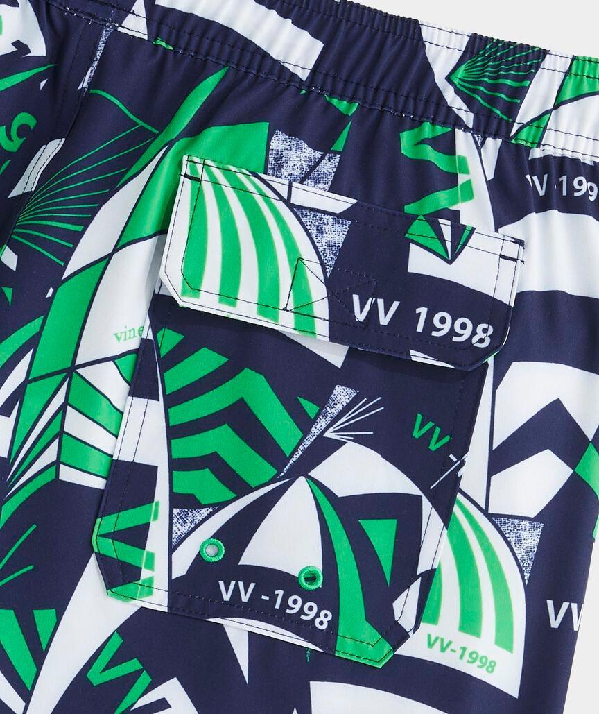 7 Inch Printed Chappy Swim Trunks Product Image